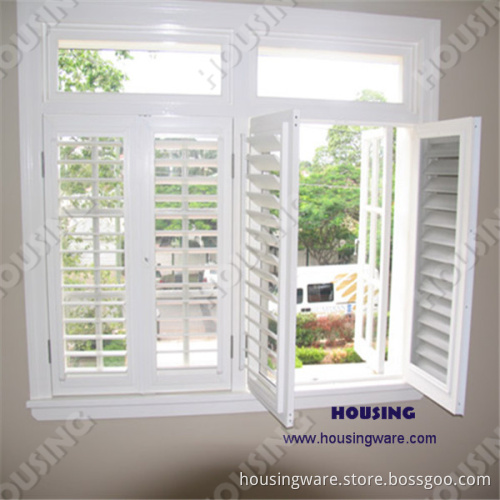 2014 UPVC Casement Shutter Windows
